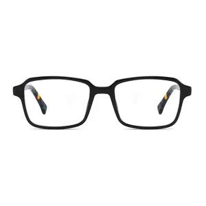 Square Fashion 2023 Mini Children Trendy Kids Glasses Boys Girls Thickness Acetate Frames Optical Eyeglass