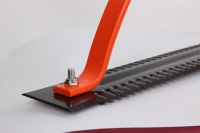 Coupe-herbe avec lame dentelée à double tranchant, fouet à herbe manuel, outils de jardinage pour désherber, désherbeur manuel à main