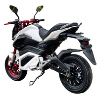 Moto électrique tout-terrain Z6 3000W 72V Batterie au lithium Autonomie de 60-100 km avec amortisseur arrière Vitesse maximale de 80 km/h