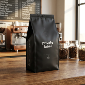 Café de Marca Privada |   Bolsa con Base Reforzada |   Envases de PET/AL/PE para Uso Industrial |   Su Logotipo, Nuestro Café - Product Image 3