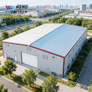 Edificio de Estructura de Acero Profesional para Fábrica Moderna, Sección Metálica de Alta Resistencia, Almacén/Taller Sísmicamente Resistente, Vida Útil de 50 Años - Product Image 1