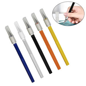 Kit di strumenti per coltelli per bisturi in metallo intagliato taglierina per carta in legno penna artigianale incisione forniture per taglio cancelleria fai-da-te lama per coltelli - Product Image 5