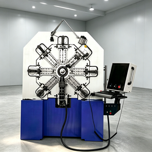 Máquina de resortes sin levas de alta precisión con sistema de detección, diámetro de alambre de 0.2-10.0mm, máquina CNC para formar resortes, resortes múltiples - Product Image 5
