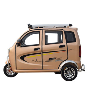 DUCAR Triciclo Chiuso di Ultima Generazione, <span class=keywords><strong>3</strong></span> Passeggeri, 70km/h, Motore Monocilindrico, Taxi a Benzina, Capacità 400kg - Product Image 4