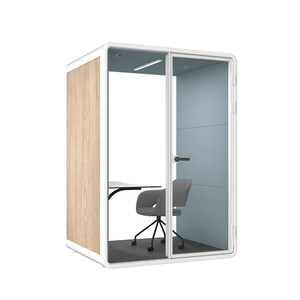 Fashionable Soundproof Office Booth Single Seater Acoustic Pod Portable Quiet Cabin for Commercial Space - Product Image 3