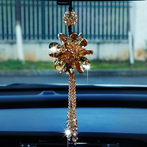 Ornement suspendu en cristal, pendentif de voiture en verre, cadeau de festival - Product Image 3
