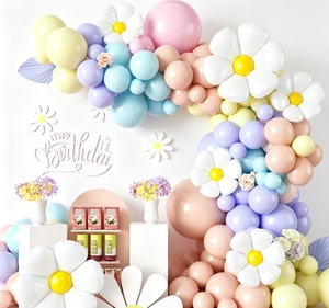Best-selling Ocean Blue <strong>Balloon</strong> Garland Kit Perfect for Qixi Festival Wedding Confession Girls' Birthday Party Scene Decoration - Product Image 2