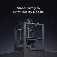 Imprimante 3D Ender 5 S1 avec taille d'impression 220*220*280mm fermée à grande vitesse d'impression maximale 250 mm/s