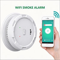 Détecteur de fumée Wi-Fi ANKA avec batterie 10 ans, compatible Tuya Smart Home, alarme incendie connectée Wi-Fi (USA)