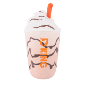 D kral en çok satan interaktif dayanıklı kazmak ve köpek Pet oyuncaklar peluş içecek kahve Squeak Chew yavru köpek oyuncak - Product Image 2