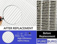 Filtre purificateur d'air HEPA personnalisé H13 True HEPA à charbon actif, filtration en 3 étapes, filtre à air propre, compatible avec Beurer