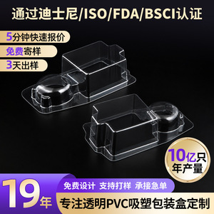 กล่องบรรจุภัณฑ์พลาสติกแบบปรับแต่งได้ พร้อมถาดใส่เครื่องสำอางบุ PVC สำหรับการใช้งานข้ามพรมแดน - Product Image 3
