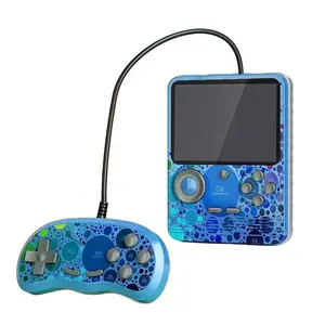 Mobile power bank retro classic handheld game player 666 in one retro singles children toy gifts with gamepad for 2 players