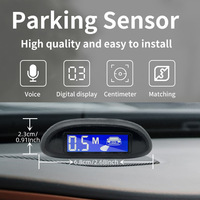 Kit de capteur de stationnement LED en plastique durable nouvel état système de détecteur de moniteur de recul Radar avec affichage rétroéclairé voiture Parktronic