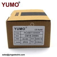 Capteur capacitif de capteur de proximité inductif optique de commutateur de proximité de CM18-2008A de YUMO