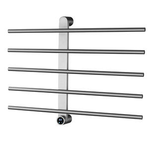 Bon marché Porte-serviettes électrique mural intelligent moderne blanc noir sèche-serviettes d'hôtel radiateur chauffant pour <span class=keywords><strong>salle</strong></span> <span class=keywords><strong>de</strong></span> <span class=keywords><strong>bain</strong></span> - Product Image 1