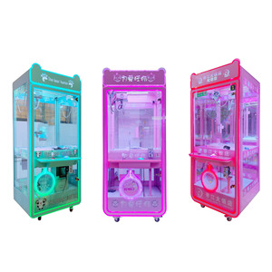 Machine à griffes transparente à monnayeur pour armoire de jeu, machine de jeu à prix pour salle d'arcade commerciale - Product Image 4