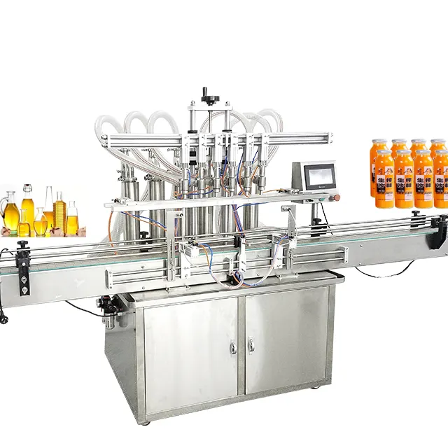Penjualan Terlaris Pengisian, Tutup, Pelabelan Lini Produksi Peralatan Pencampur/Minuman Minyak Zaitun Kemasan Mesin Pengisi Air