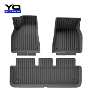 Accesorios Interiores para Auto YQ, Alfombrillas Completas para <span class=keywords><strong>Tesla</strong></span>, Alfombrillas para Todo Clima de TPE para Autos <span class=keywords><strong>Tesla</strong></span> - Product Image 1
