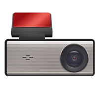 3.16 pouces écran métal corps voiture caméra boîte noire 4K + 1080P avant arrière double objectif Dash Cam Wifi Remoto ADAS voiture DVR