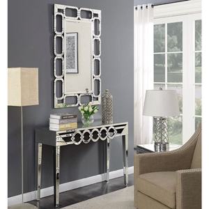 Modern Style <strong>Slim</strong> Leg Mirror Hall <strong>Table</strong> Kd Packing <strong>Hallway</strong> Entry <strong>Table</strong> Living Room Mirrors Console <strong>Table</strong> Matching for Home Hotel - Product Image 2