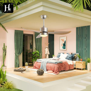 Simplified 48 inch ABS blade ceiling <b>fan</b> with <b>LED</b> lights, electric ceiling <b>fan</b>, remote control, ultra quiet DC motor - Product Image 6