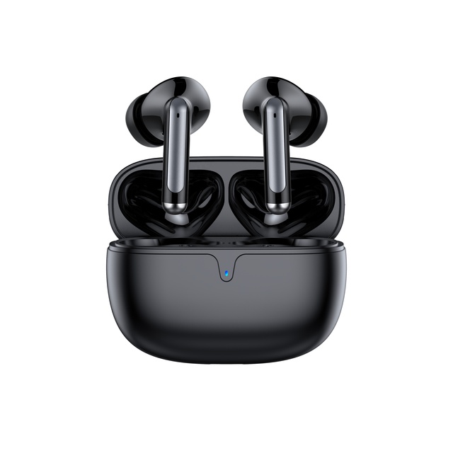 AGETUNR 2025 S65 V5.3 TWS Sport Earphones Wireless Earbuds Handsfree Voice Control Type-C LED ENC IPX4 Gaming Headphones