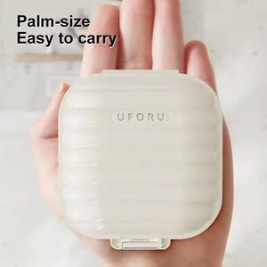 Pastillero Portátil Mini de Plástico PP Desmontable, Caja de Almacenamiento a Prueba de Humedad Compartimentada de Bolsillo para Viajes al Aire Libre - Product Image 6