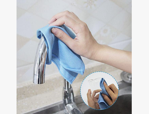 नए आगमन माइक्रोफाइबर ग्लास तौलिया और साफ ग्लास साफ करना सबसे अच्छा सुखाने तौलिए और गर्म बिक्री पॉलिशिंग विंडो - Product Image 4