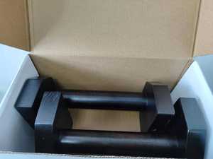 Penyangga Dip kayu padat kemasan 2 "tiang paralel berdiri dorong untuk latihan <span class=keywords><strong>Calisthenics</strong></span> kekuatan tubuh atas latihan penggunaan rumah - Product Image 6