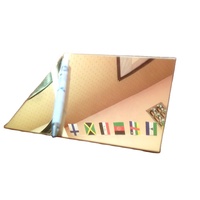 1220x2440x1mm Or Plexiglas Argent Rose Or Miroir Acrylique Feuille Acrylique Or