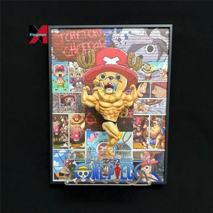 ภาพวาดนามิขนาด40*30ซม. มาใหม่สำหรับตกแต่งกรอบรูปอนิเมะหนึ่งชิ้นกรอบรูปเอซภาพวาด<span class=keywords><strong>3D</strong></span> สร้างสรรค์สำหรับการตกแต่งศิลปะผนังห้องนั่งเล่น - Product Image 5