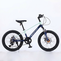 Vélos pour enfants de 13 ans, vélo de montagne en alliage de magnésium de 20 pouces, 7 vitesses, freins à disque, cadre entièrement antichoc, vélo pour filles