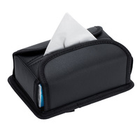 Nouvelles boîtes à mouchoirs en cuir haut de gamme pour accoudoir de voiture, porte-serviettes, étui à sacs en papier extractible, accessoire d'intérieur automobile