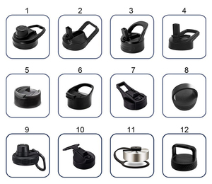 ฝาปิดหลอดดูดน้ำแบบพลิกได้ ปราศจากสาร BPA สำหรับกระติกน้ำ Thermoflask ขนาด 18 ออนซ์ <span class=keywords><strong>32</strong></span> ออนซ์ 40 ออนซ์ ปากกว้าง - Product Image 4