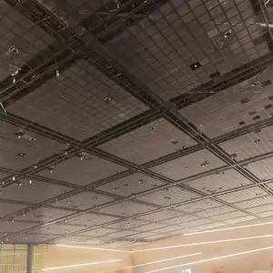 Chinese Supplier Expanded Metal Mesh For Car Grille Aluminium Expanded Wire Mesh Light Ceiling Tiles