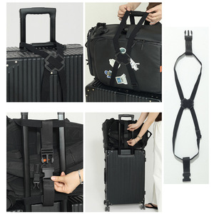 Source factory backpack and luggage straps with elastic fastening for carrying <b>suitcases</b> and packing straps - Product Image 2