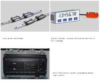Perceuse automatique à plusieurs rangées KDT CNC efficace et précise avec matériau servo automatique recevant une efficacité supérieure