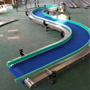 Sabuk Konveyor Kawat Plastik Lebar <span class=keywords><strong>3m</strong></span> X 300mm untuk Penanganan Material Ringan dengan Struktur Baja Tahan Karat - Product Image 4