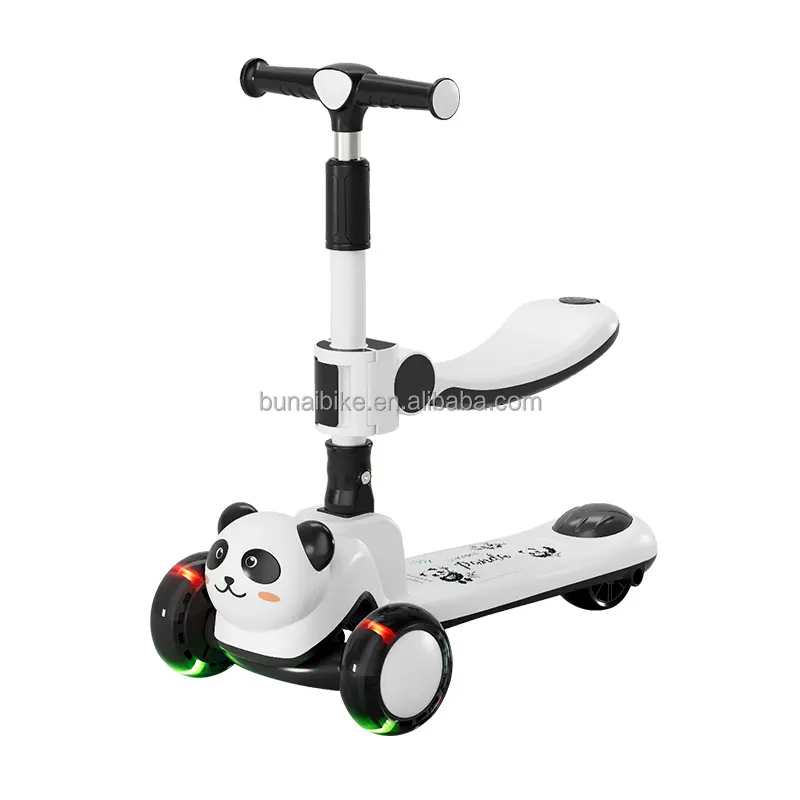 Kids Scooter 4 Wheel Scooter/ Kids Push Kid Scooter/ Big Wheels Child Kick Scooters For Kids Toddlers 3-6 Years Old