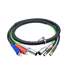 SAEJ1402 12ft airpower ligne 3-en-1 câble ABS <span class=keywords><strong>kit</strong></span> avec <span class=keywords><strong>PICC</strong></span> d'assurance - Product Image 4
