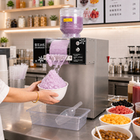 Machine à glace électrique de qualité supérieure pour flocons de neige, machine à Bingsu pour les confiseries et les entreprises de restauration 220F