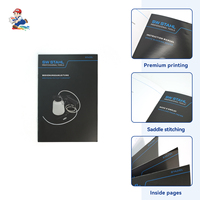 Service d'impression de brochures personnalisées à piqûre à cheval de qualité supérieure, rapport annuel de l'entreprise, rapport mensuel, estampage à chaud