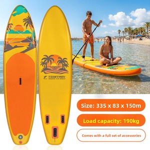 <span class=keywords><strong>Tabla</strong></span> de <span class=keywords><strong>Paddle</strong></span> <span class=keywords><strong>Surf</strong></span> Inflable 335x83x15cm, Alta Capacidad 190kg, con Remo, Bomba, Aleta, Correa y Bolsa, Kit Completo - Product Image 1