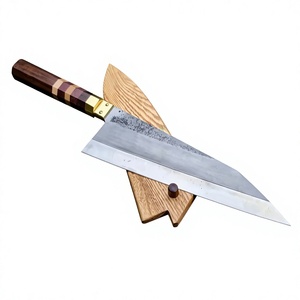 Cuchillo de chef japonés de acero de Damasco forjado con mango de resina para diestros, cuchillos de cocina de primera calidad, cuchillo de chef de acero inoxidable de alta calidad. - Product Image 5