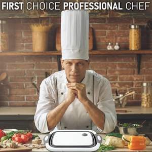 Tabla de Cortar Plegable, Lavabo Plegable para el Hogar, Lavabo Portátil, Cubeta para Pies, Lavabo, Tabla de Cortar de Silicona - Product Image 5