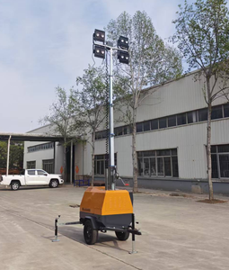 Générateurs à mât télescopique de 7 mètres, tours d'éclairage LED, générateur mobile de 5 kW, tour d'éclairage extérieure - Product Image 4
