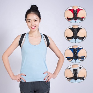 Back Brace Posture <strong>Corrector</strong> for Women and Men Adjustable Upper Back Brace Straightener for Posture and Clavicle Support Upper - Product Image 3