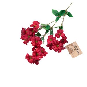 Bouquets de fleurs artificielles de pommier sauvage en soie, faits à la main, pour décorations de mariage, arrangements au sol, accessoires de photographie, décoration intérieure - Product Image 5