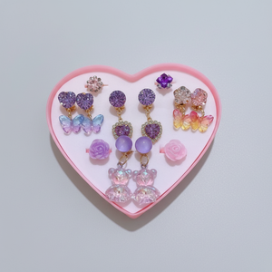 Vendita calda di tendenza moda Clip-On croce di fiori di cristallo per le donne carino stile Punk Boho gioielli da sposa disponibili all'ingrosso - Product Image 2